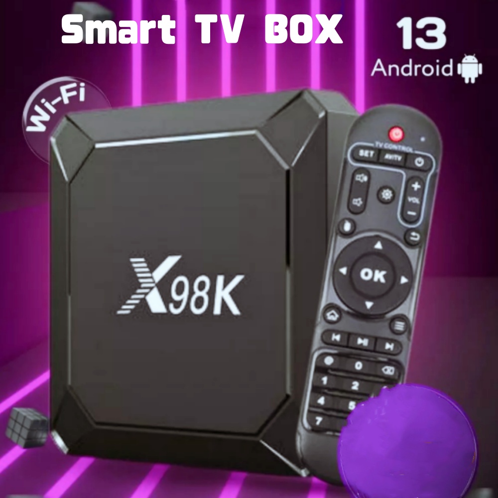 Home Cinema Quad - 오리지널 X98K TV 박스 안드로이드13 RK3528