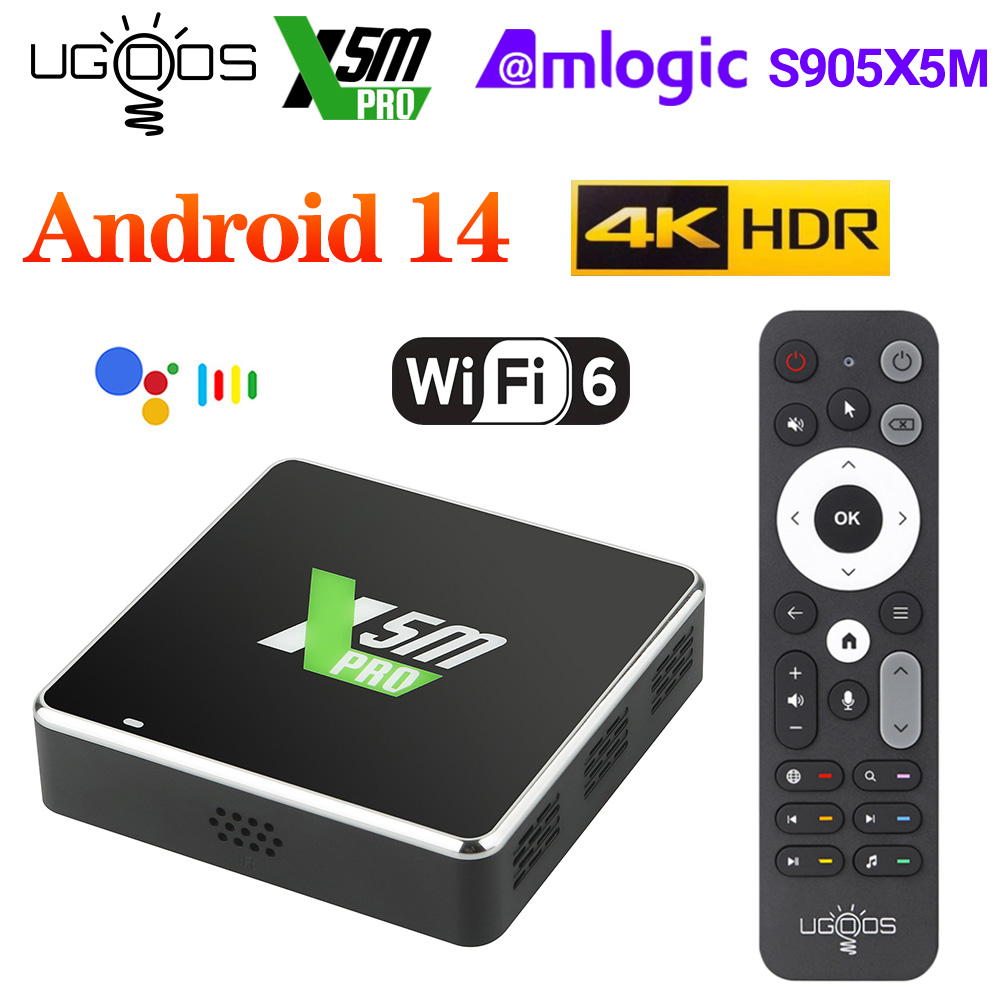 Home Cinema Google - UGOOS X5M Pro Amlogic S905X5M 안드로이드