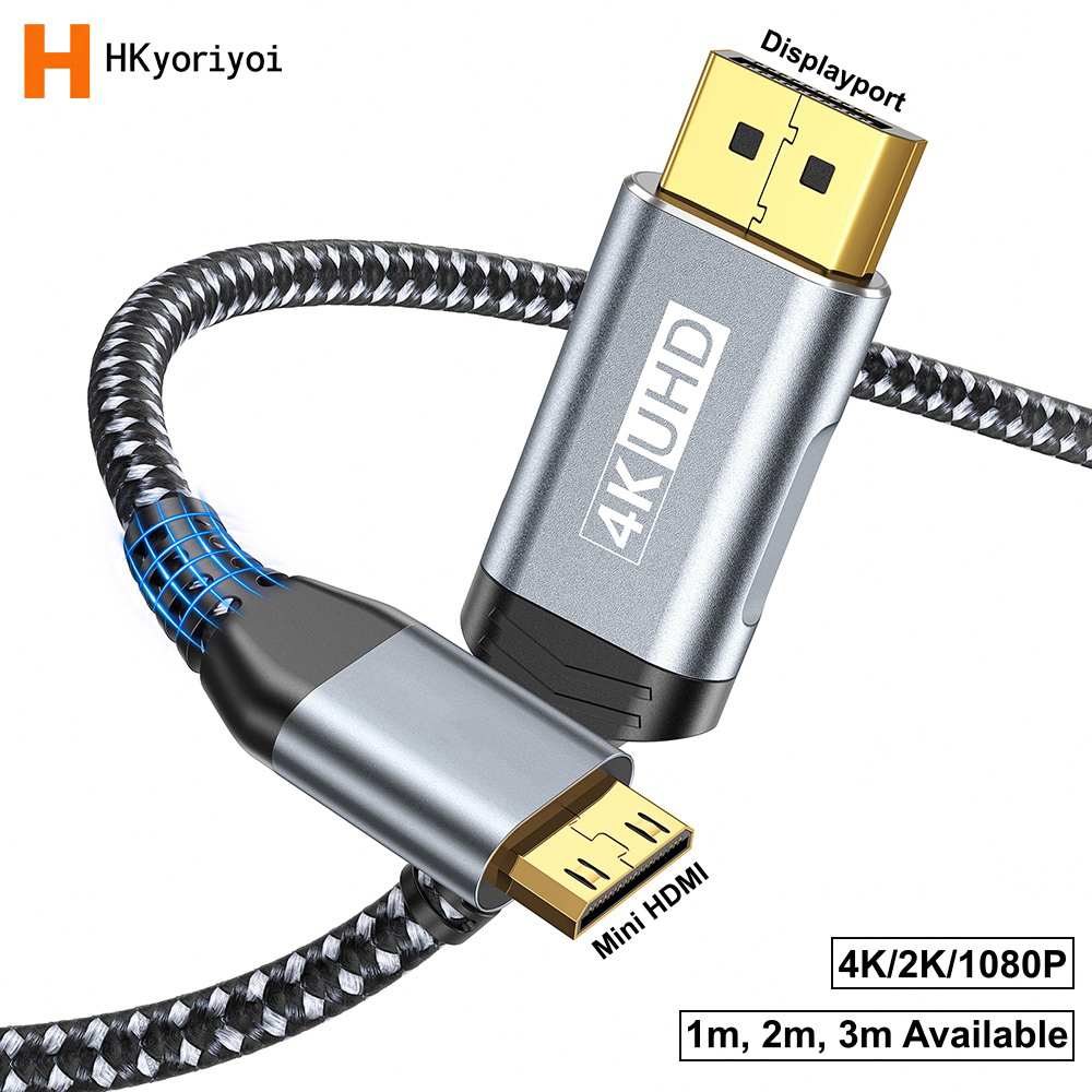 Home Cinema Portable - DisplayPort-미니 HDMI 케이블 UHD 4K 60Hz