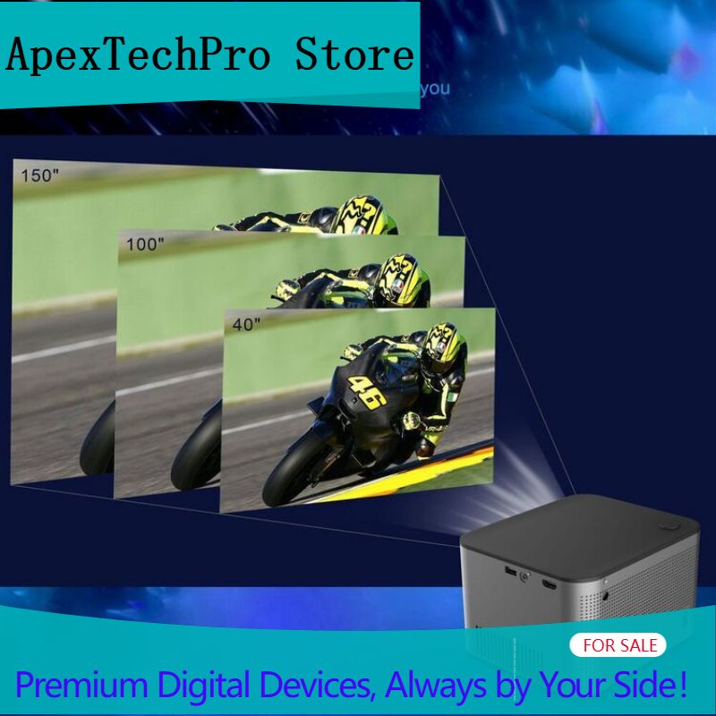 Home Cinema Quad - ApexTPHY350 스마트 프로젝터 4K 안드로이드 11