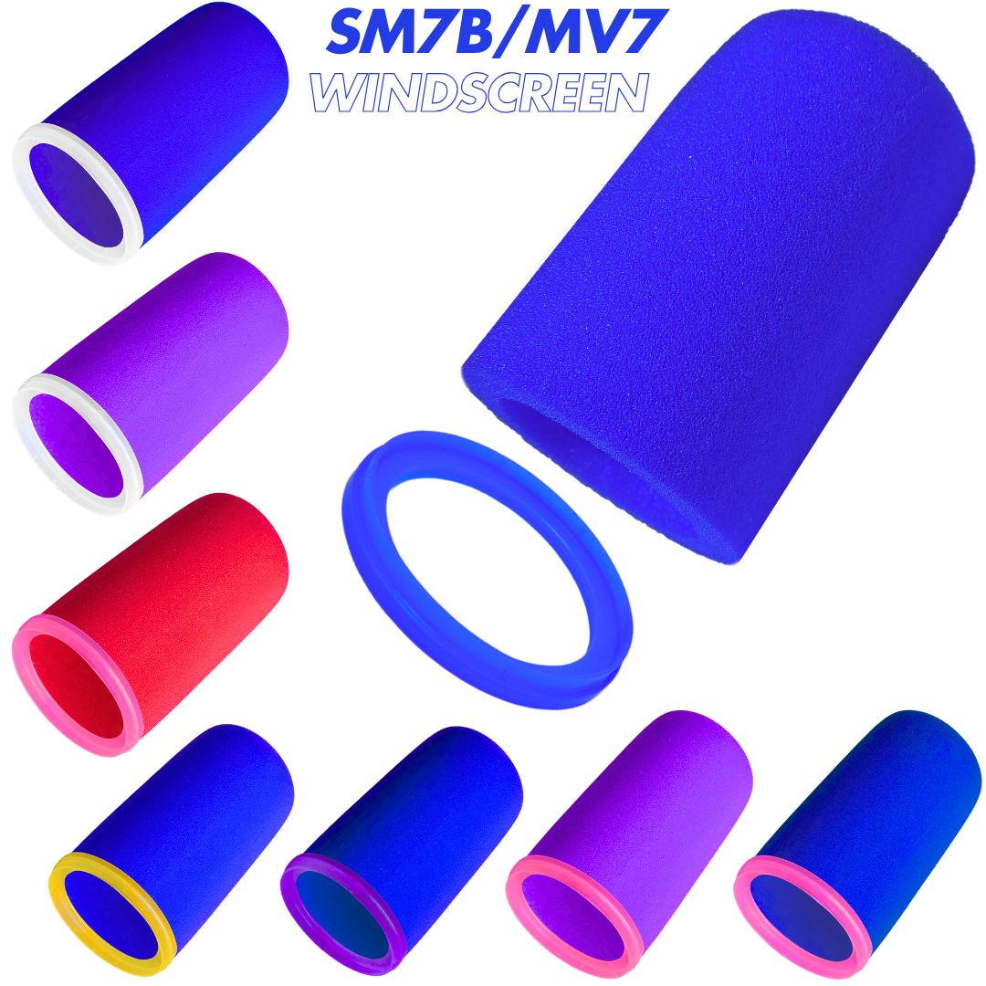 Shure Mic Sm7B - Shure SM7B, MV7, SM7dB용 SM7dB 윈드스크린