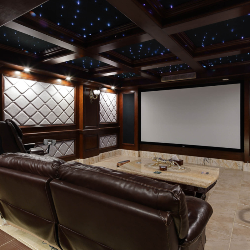 홈 시어터용 사운드 어쿠스틱 4K 8K 고정 프레임 1 - Home Cinema Blanc 리뷰 및 가격