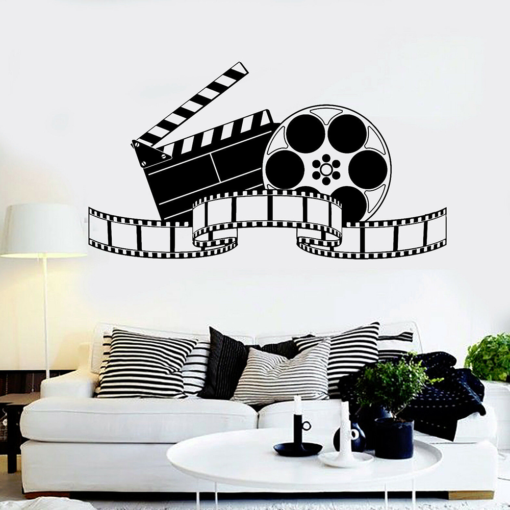 촬영 비닐 벽 데칼 예술적 시네마 필름 영화 벽 스티커 - Home Cinema Films 리뷰 및 가격