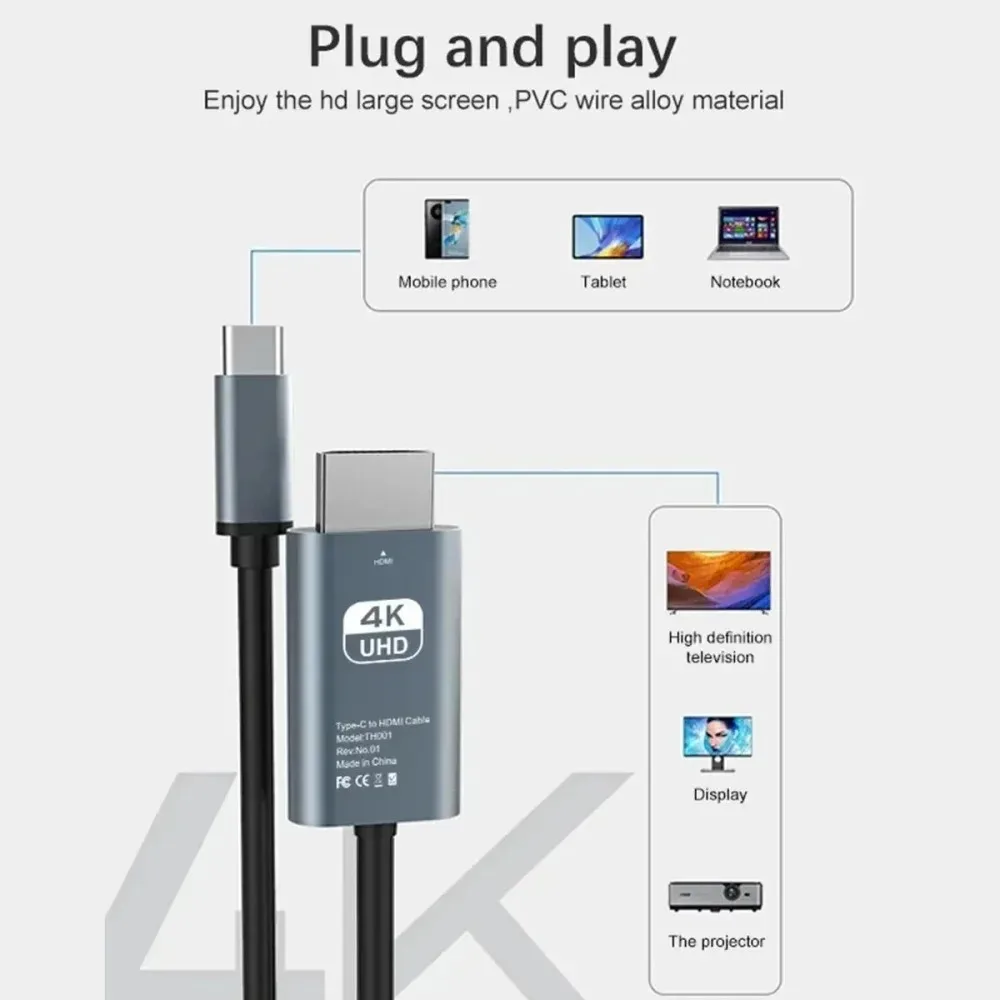 KEBIDUMEI 4K@60Hz Type-C-HD 디스 - Home Cinema Portable 리뷰 및 가격