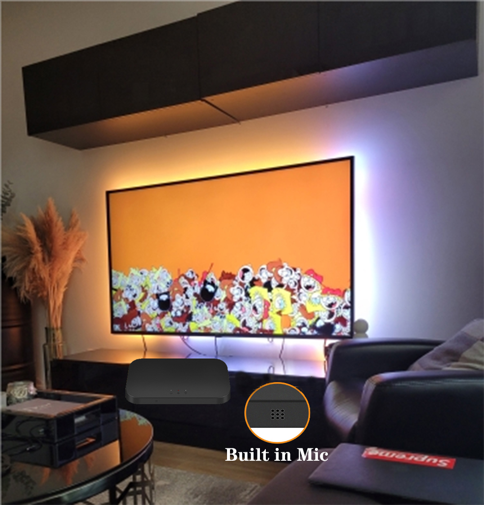 스마트 주변 TV Led 백라이트 4K HDMI 2.0 - Home Cinema Google 리뷰 및 가격
