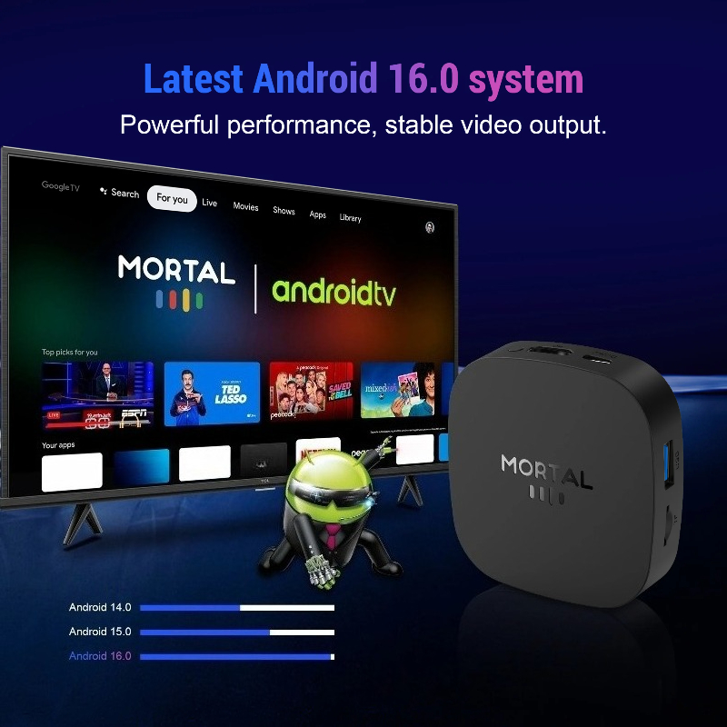 안드로이드 16 스마트 TV 박스 8GB 128GB 락 - Home Cinema Google 리뷰 및 가격