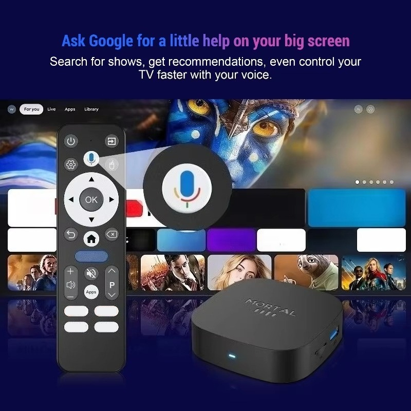 안드로이드 16 스마트 TV 박스 8GB 128GB 락 - Home Cinema Google 리뷰 및 가격
