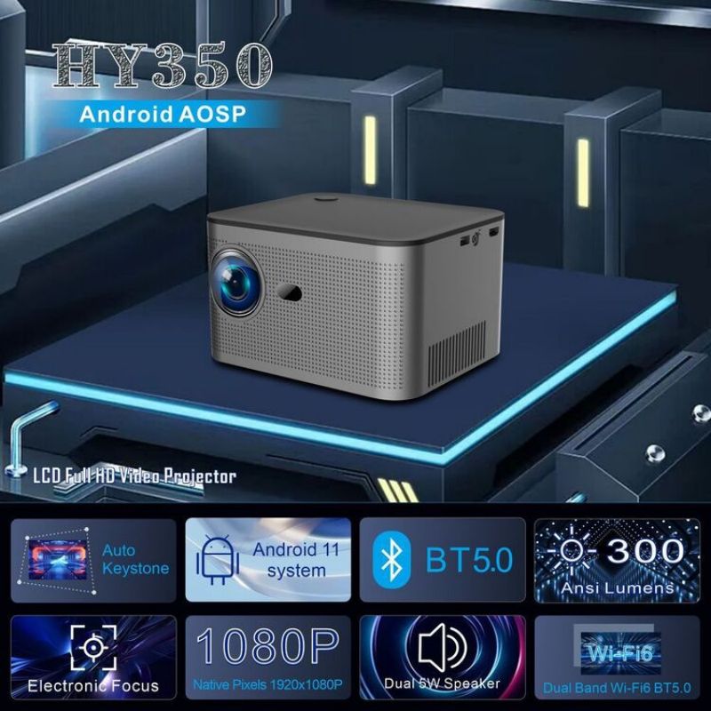 ApexTPHY350 스마트 프로젝터 4K 안드로이드  - Home Cinema Quad 리뷰 및 가격