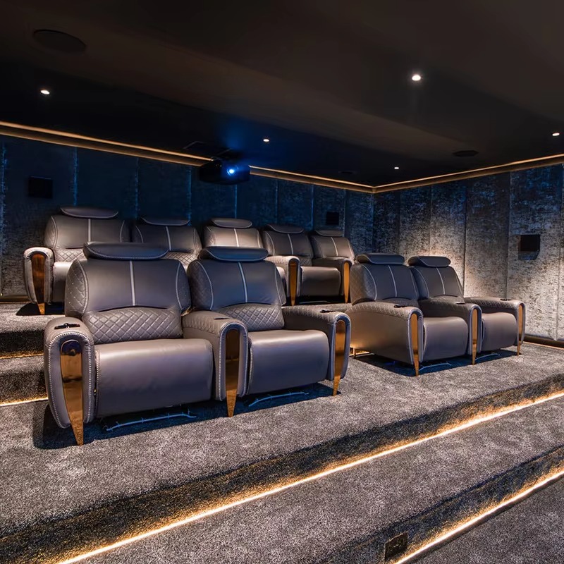 새로운 빌라 홈 시어터 소파 개인 영화관 시청각실 영화 - Home Cinema Films 리뷰 및 가격