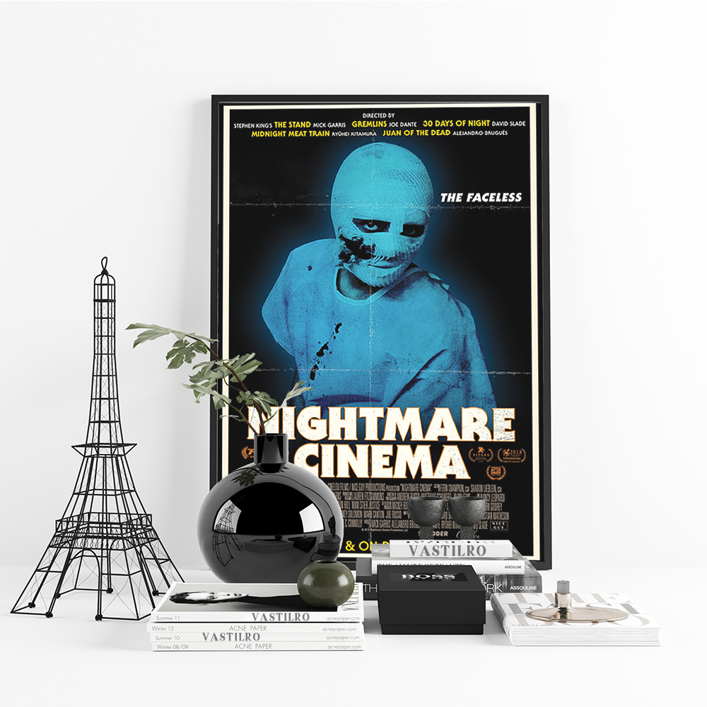 악몽 시네마 영화 인쇄 아트 포스터 필름 벽 스티커 비 - Home Cinema Films 리뷰 및 가격