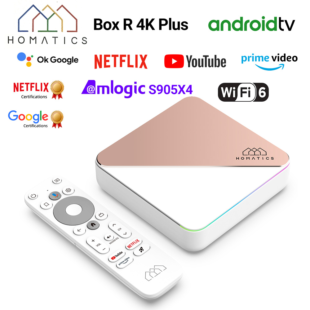 HOMATICS Box R 4K Plus TV Box  - Home Cinema Google 리뷰 및 가격