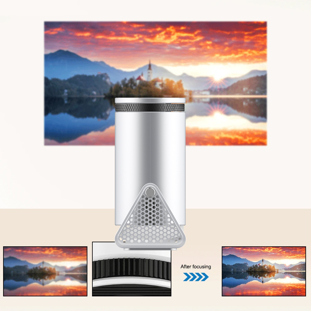 1Pcs 새로운 프로젝터 H300 4K 안드로이드 11 - Home Cinema Quad 리뷰 및 가격