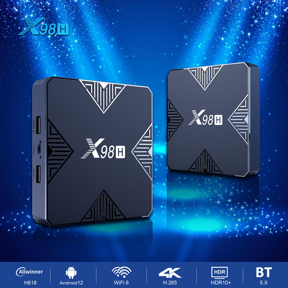 X98H TV 박스 안드로이드12 올위너 H618 2G - Home Cinema Quad 리뷰 및 가격